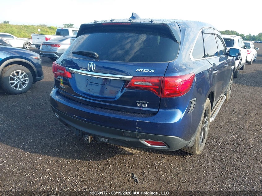 2015 ACURA MDX SPORT UTILITY VEHICLE 3.5L V-6 DI, VVT, 290HP