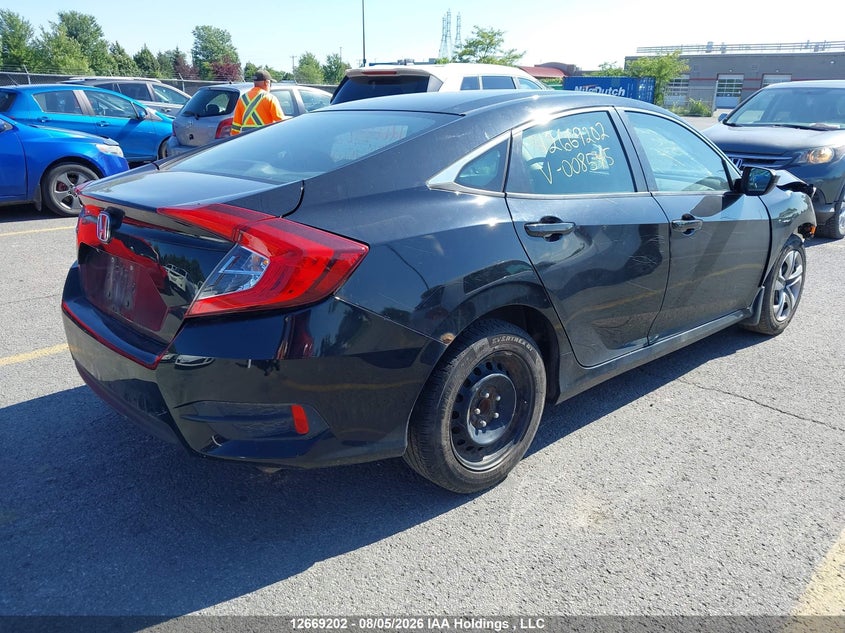 Vin: 2hgfc2e52gh008545, lot: 3072102, honda civic 20164