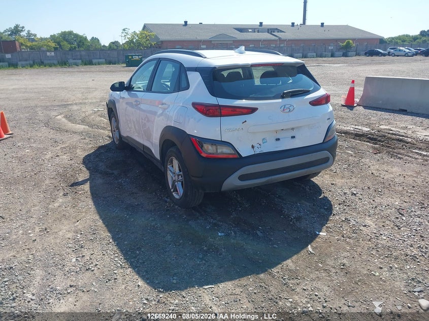 Vin: km8k1cab2pu993605, lot: 3072141, hyundai kona essential 20233