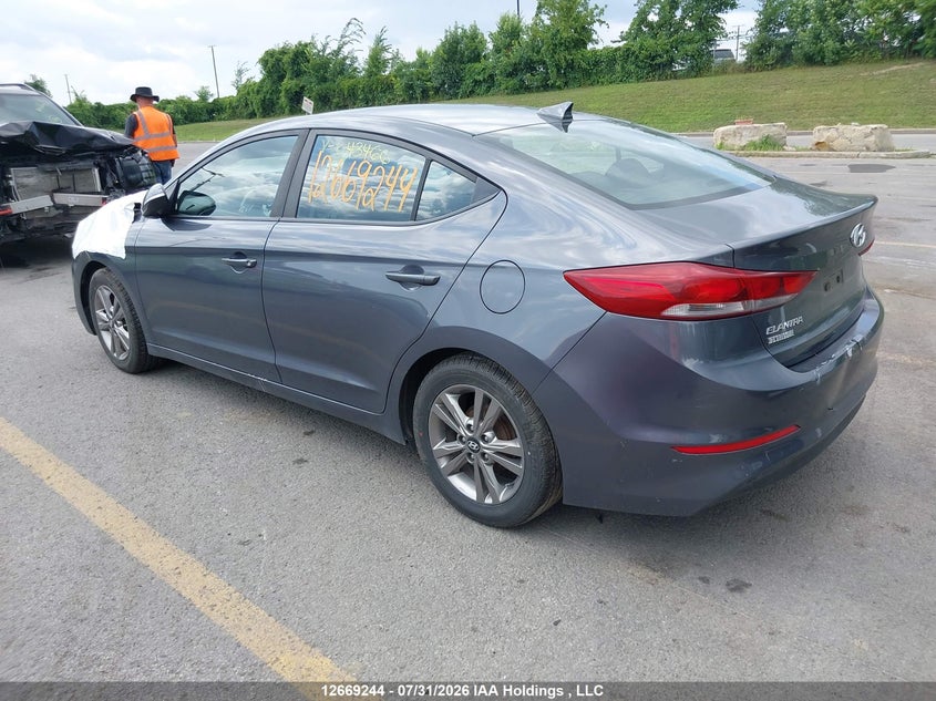 Vin: kmhd84lf5ju643466, lot: 3072145, hyundai elantra 20183