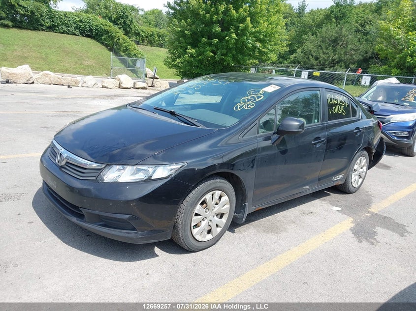 Vin: 2hgfb2e54ch011315, lot: 3072158, honda civic 20122
