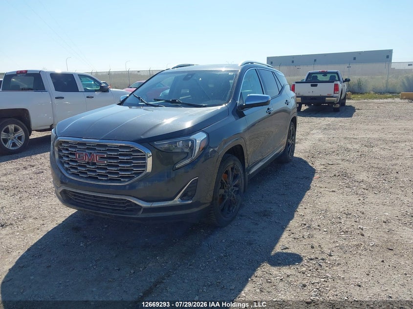 2019 GMC Terrain, Water, IAAI, VIN 3GKALXEX4KL225283 — photo 2