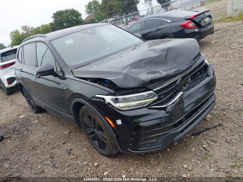 2022 Volkswagen Tiguan VIN 3VV8B7AX4NM129270