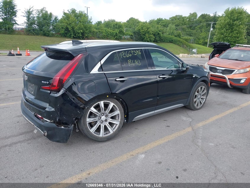 Vin: 1gyfzdr48kf186183, lot: 3072249, cadillac xt4 20194