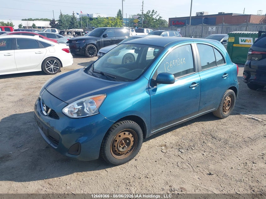 2015 Nissan Micra, Front, IAAI, VIN 3N1CK3CP9FL231043 — photo 2