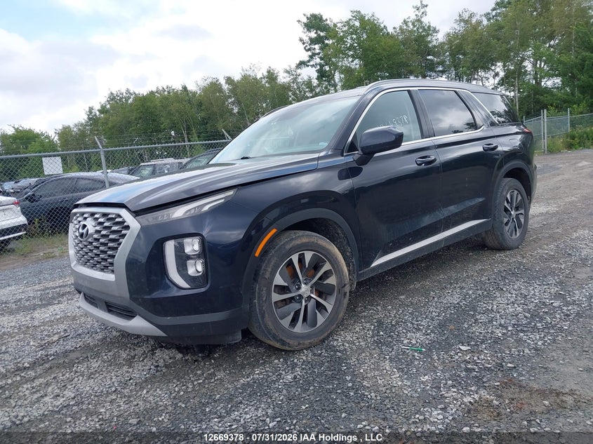 2020 Hyundai Palisade, Engine Fire, IAAI, VIN KM8R2DHE7LU028184 — photo 2