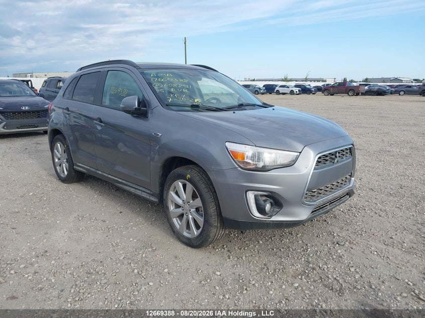 2015 Mitsubishi Rvr Gt, Water, IAAI, VIN 4A4AJ4AW7FE608291