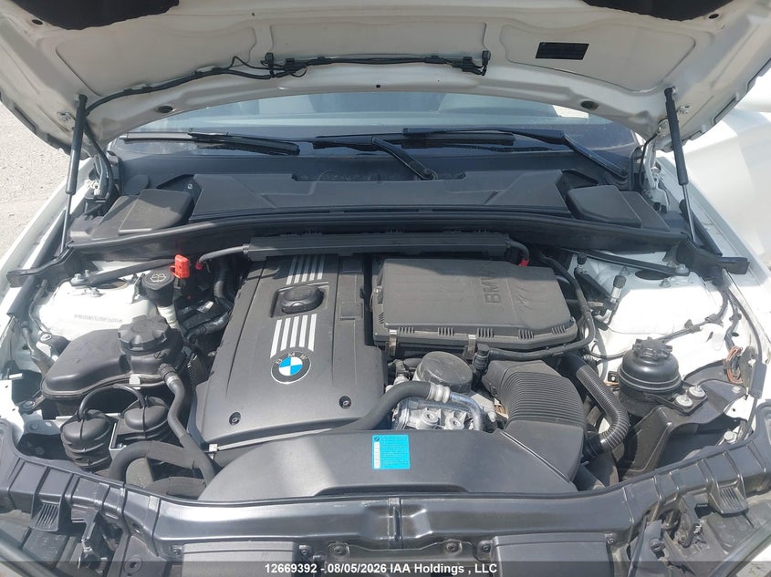 2008 BMW 1ER COUPE 3.0L I-6 DI, DOHC, VVT, TURBO, 300HP