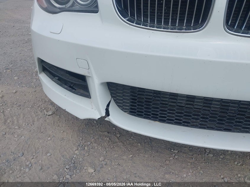 2008 BMW 1ER COUPE 3.0L I-6 DI, DOHC, VVT, TURBO, 300HP