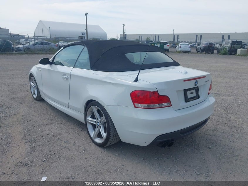 2008 BMW 1ER COUPE 3.0L I-6 DI, DOHC, VVT, TURBO, 300HP