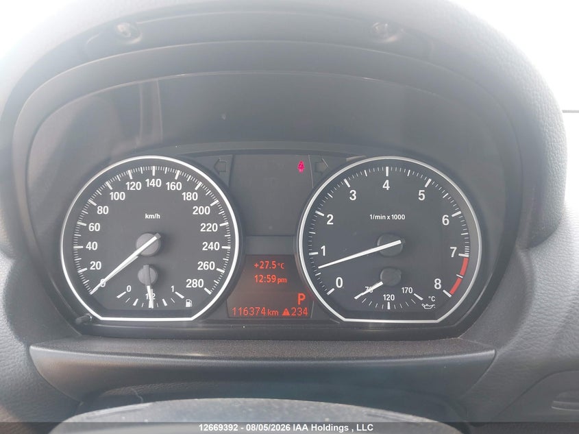 2008 BMW 1ER COUPE 3.0L I-6 DI, DOHC, VVT, TURBO, 300HP