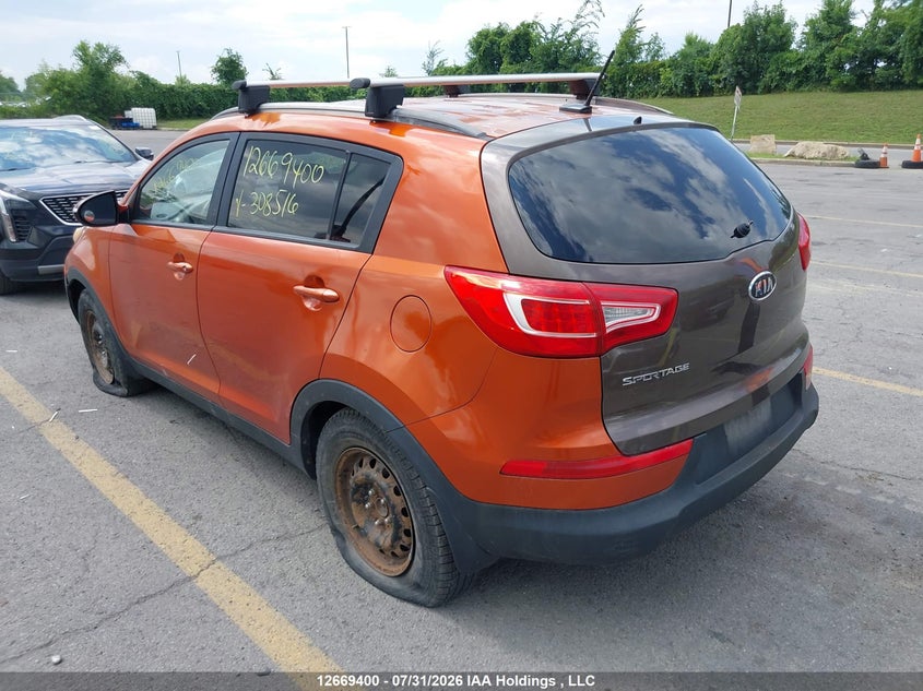 Vin: kndpb3a29c7308516, lot: 3072305, kia sportage 20123