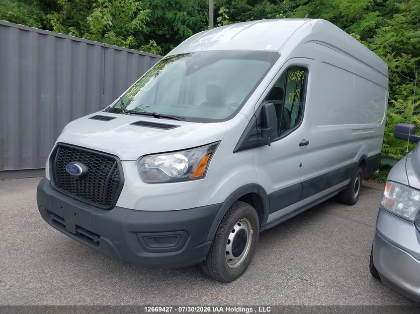 2023 Ford Transit, Right Side, IAAI, VIN 1FTBW3X88PKB11091 — photo 2