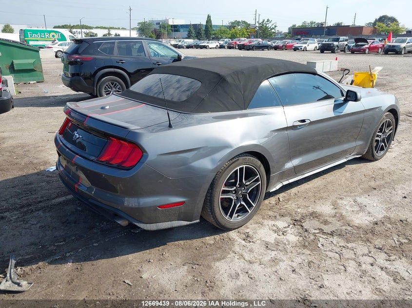 Vin: 1fatp8uh4m5129834, lot: 3072347, ford mustang convertible 20214