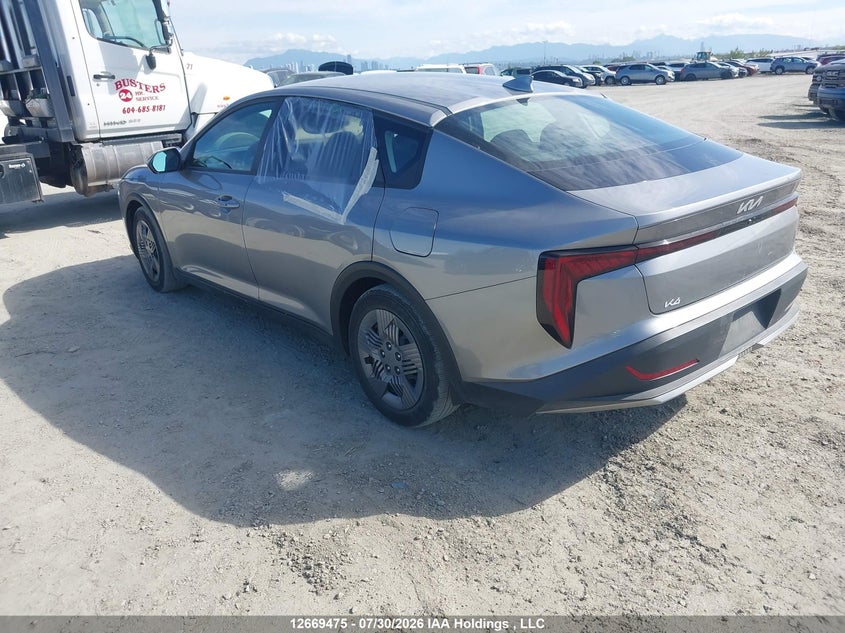 Vin: 3kpft4de3se149852, lot: 3072384, kia k4 lx/lxs 20253