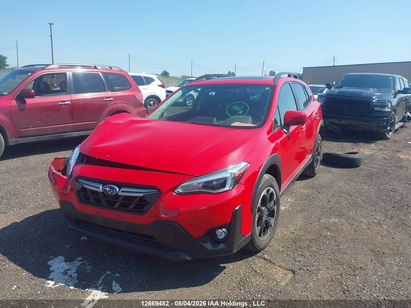 Vin: jf2gtagc4m8326470, lot: 3072391, subaru crosstrek sport 20212