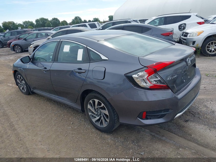 Vin: 2hgfc2f78lh007457, lot: 3072400, honda civic ex 20203