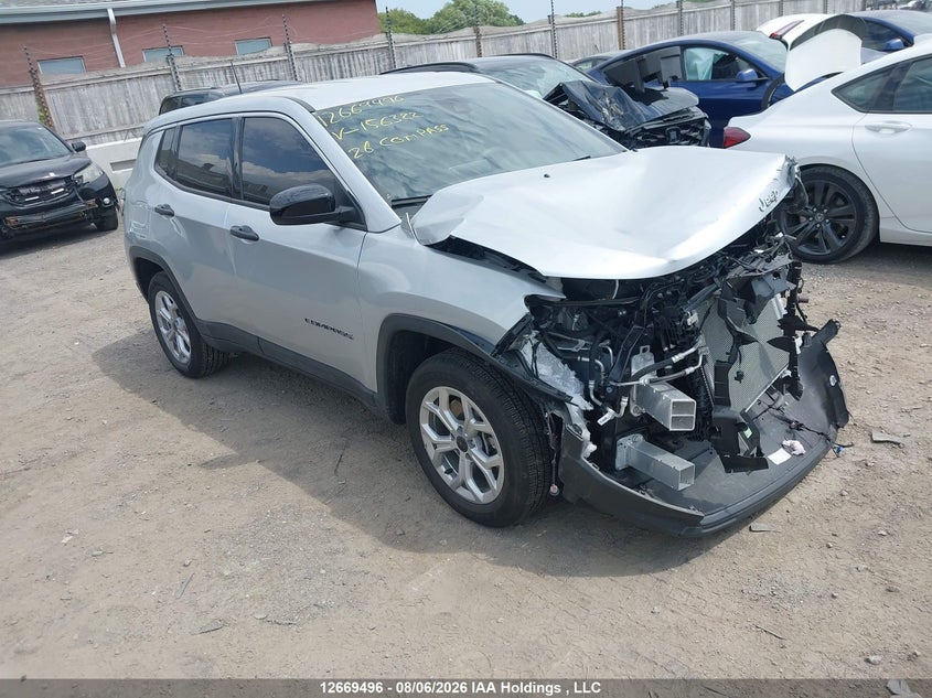 Vin: 3c4njdan5tt156322, lot: 3072405, jeep compass sport 2026 img_1