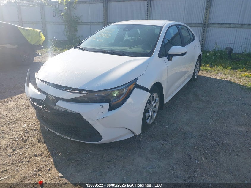 Vin: 5yfbpmbe3np346528, lot: 3072433, toyota corolla le 20222