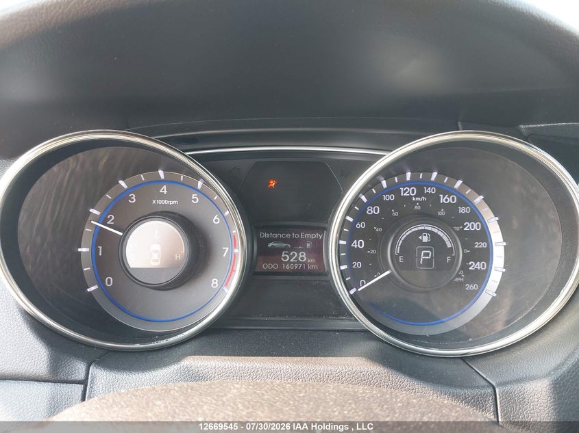 2011 HYUNDAI SONATA SEDAN 2.4L I-4 DI, DOHC, VVT, 198HP