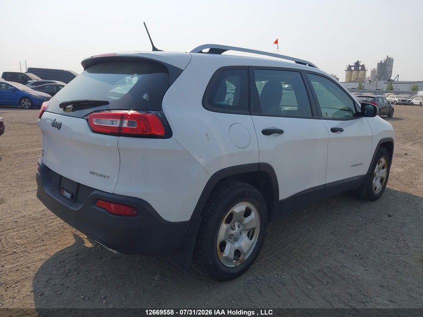 Vin: 1c4pjmax4jd575159, lot: 3072471, jeep cherokee sport 20184