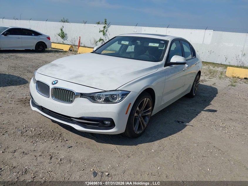 Vin: wba8d9c5xja615022, lot: 3072528, bmw 330 xi 20182