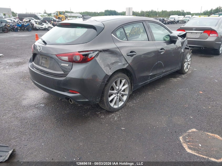 Vin: 3mzbn1m36jm195022, lot: 3072531, mazda mazda3 gt 20184