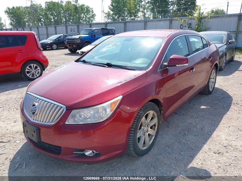 Vin: 1g4gk5eg7af293336, lot: 3072581, buick lacrosse cxl 20102