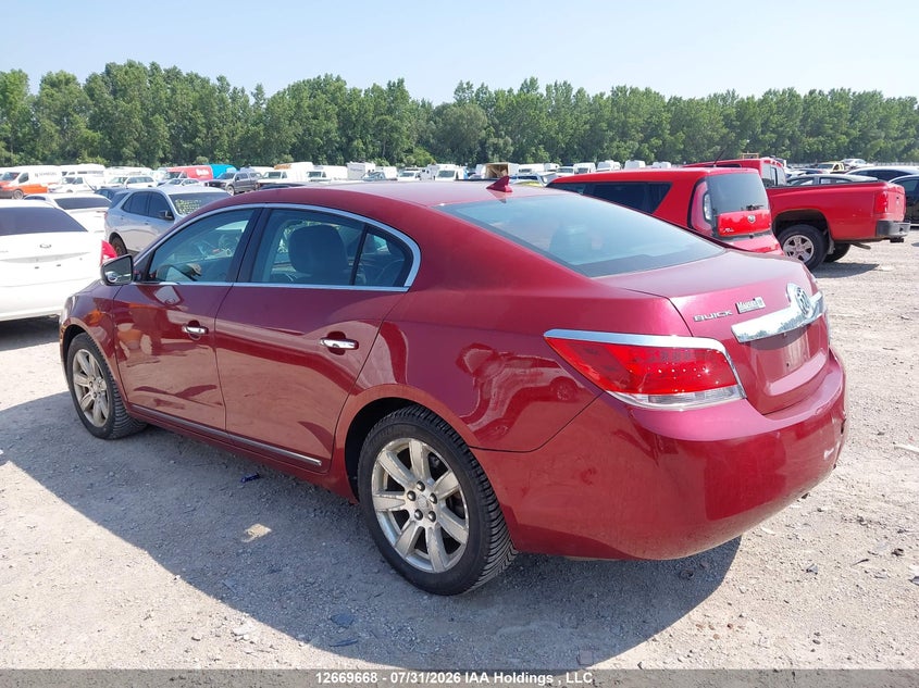 Vin: 1g4gk5eg7af293336, lot: 3072581, buick lacrosse cxl 20103