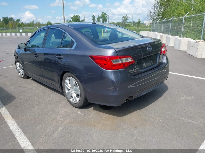 Vin: 4s3bnca69f3007325, lot: 3072583, subaru legacy 2.5i 20153