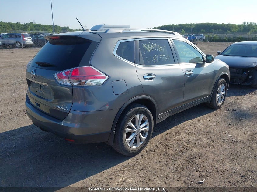 Vin: 5n1at2mv2gc817763, lot: 3072614, nissan rogue 20164