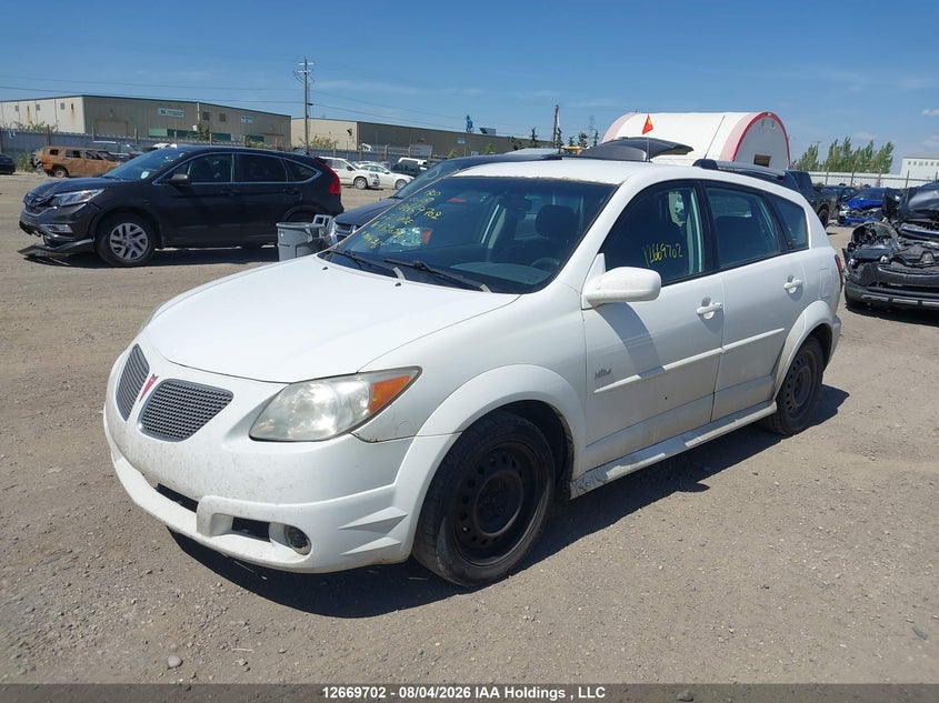 2007 Pontiac Vibe, Удар ззаду, IAAI, VIN 5Y2SL65817Z433057 — фото 2