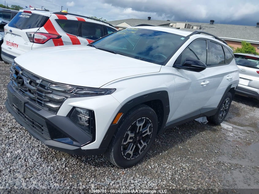 2025 Hyundai Tucson, Rear, IAAI, VIN 5NMJFCDE0SH485379 — photo 2