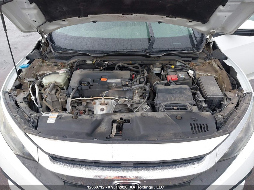 2016 HONDA CIVIC SEDAN 2.0L I-4 DOHC, VVT, 158HP