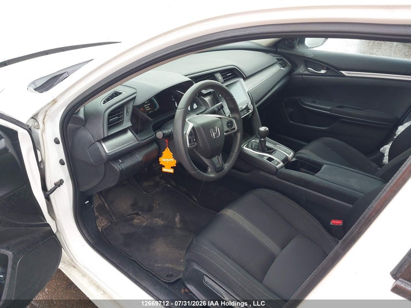 2016 HONDA CIVIC SEDAN 2.0L I-4 DOHC, VVT, 158HP