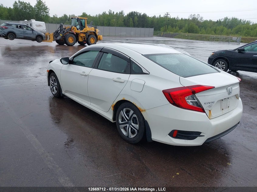 2016 HONDA CIVIC SEDAN 2.0L I-4 DOHC, VVT, 158HP