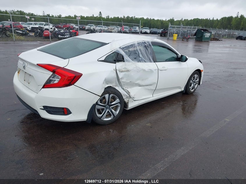 2016 HONDA CIVIC SEDAN 2.0L I-4 DOHC, VVT, 158HP
