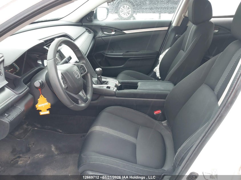 2016 HONDA CIVIC SEDAN 2.0L I-4 DOHC, VVT, 158HP