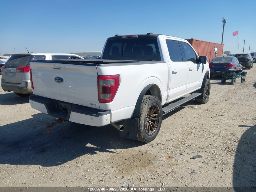 2021 FORD F-150 PICKUP 2.7L V-6 DI, DOHC, VVT, TURBO, 325HP