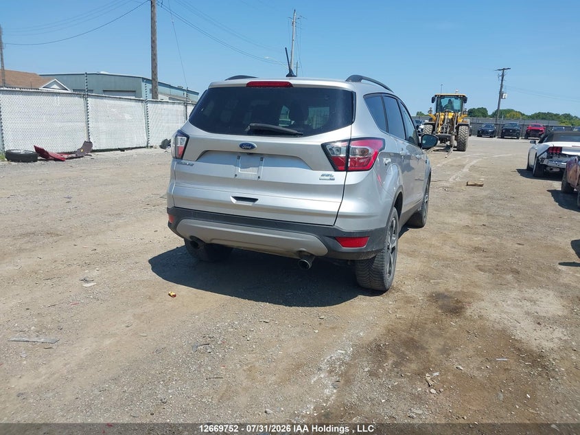 Vin: 1fmcu9hdxjua25698, lot: 3072666, ford escape sel 20184