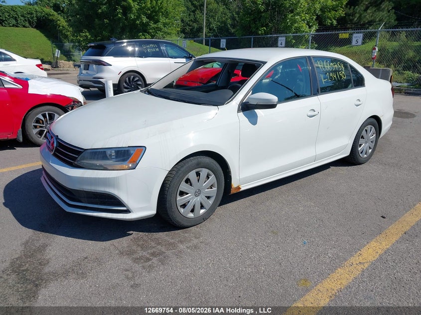 2016 Volkswagen Jetta, Лобовое стекло, IAAI, VIN 3VW267AJ2GM294190 — фото 2