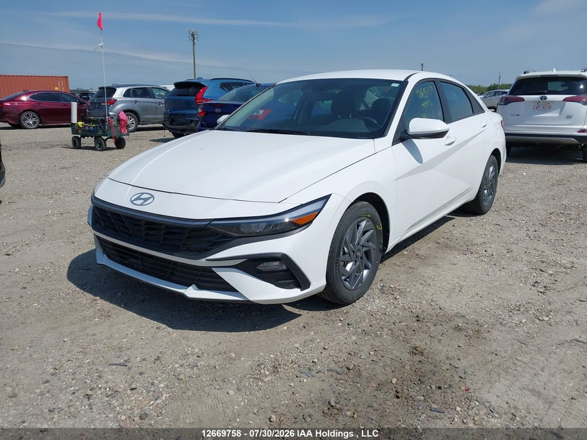 Vin: kmhlm4dg7su004196, lot: 3072672, hyundai elantra sel sport 20252