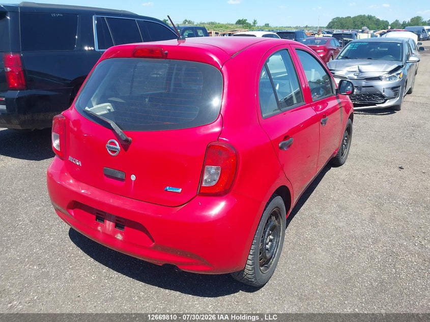 Vin: 3n1ck3cp8fl229266, lot: 3072724, nissan micra 20154