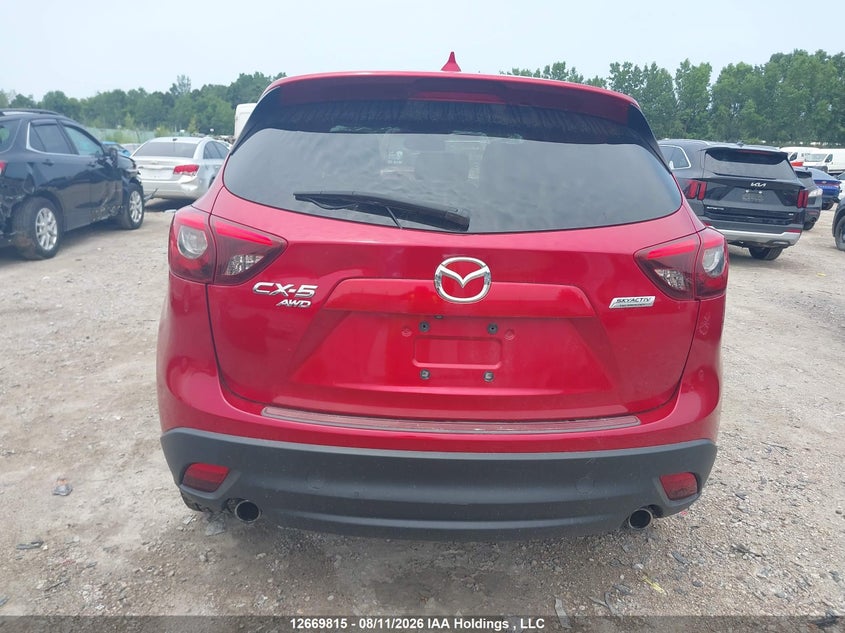 2016 MAZDA CX-5 SPORT UTILITY VEHICLE 2.5L I-4 DI, DOHC, VVT, 184HP