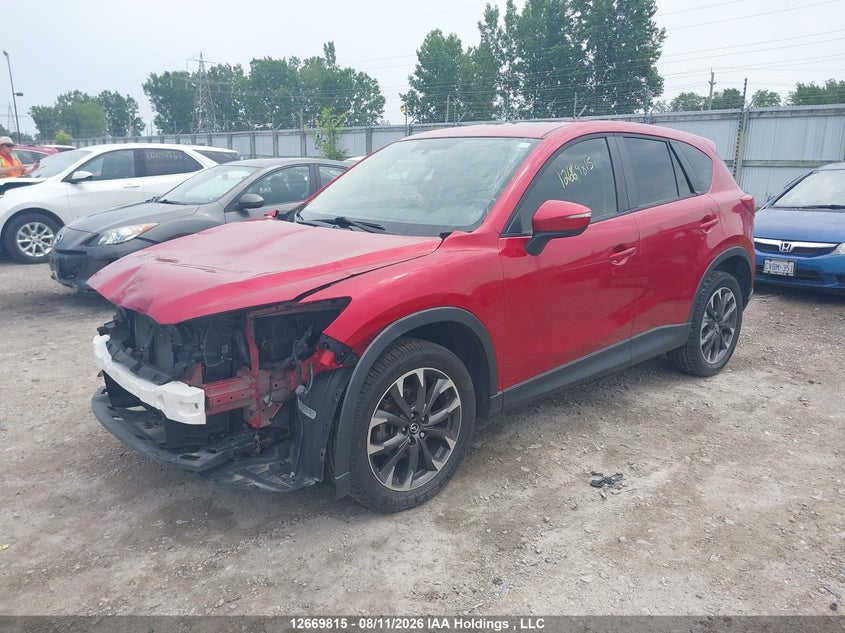 2016 Mazda CX-5, Front, IAAI, VIN JM3KE4DY0G0781718 — photo 2