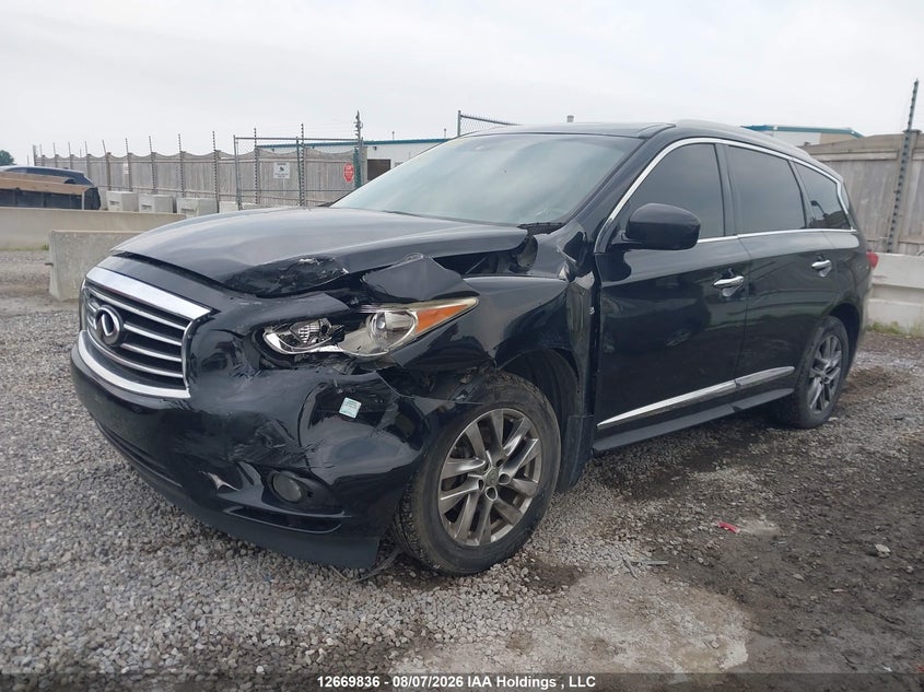 Vin: 5n1al0mm5ec526604, lot: 3072750, infiniti qx60 20142