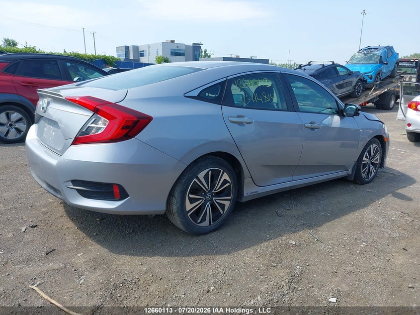 Vin: 2hgfc1f47gh114814, lot: 3072778, honda civic ex-t 20164
