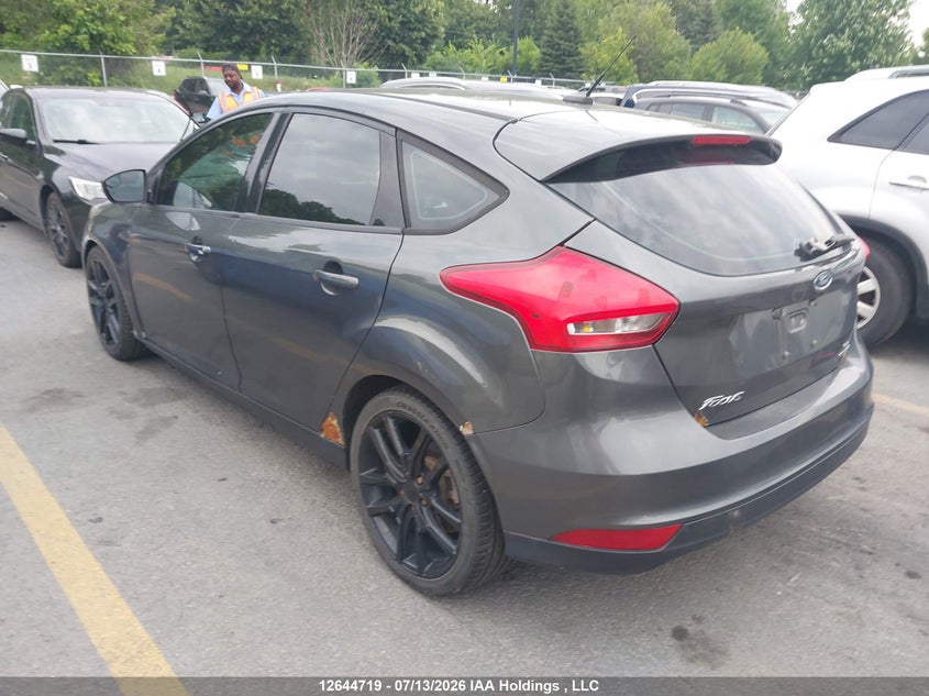 Vin: 1fadp3k26fl257660, lot: 3072787, ford focus se 20153