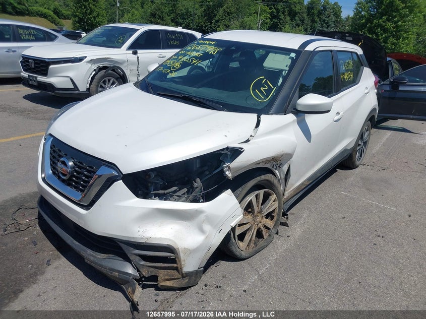 Vin: 3n1cp5cvxll480541, lot: 3072800, nissan kicks sv 20202