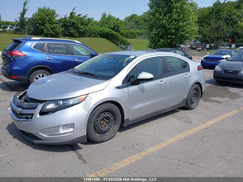 Vin: 1g1ra6e41fu142287, lot: 3072802, chevrolet volt 20152